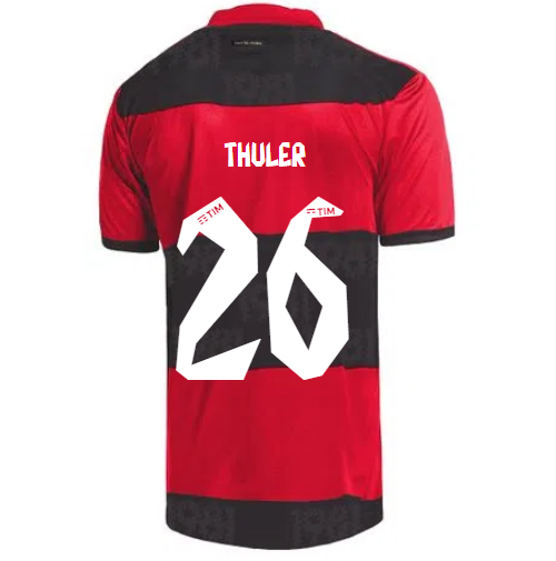 2021/22 Flamengo Home Kit Soccer Jersey THULER #26